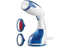 BEAUTURAL 1200W Clothes Steamer Handheld Portable Garment Steamer, Blue