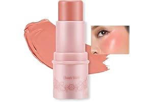 Boobeen Creme Erröten Stick Makeup für Wangen, Multi-use Makeup Matte Wange Wand Blusher Leicht zu mischen, Lang Anhaltende Natürliche Dewy Finish für strahlende