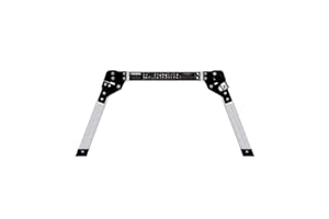 Werku WK700160, Plataforma, Largo 75 cm, Ancho 45 cm, Alto 75 cm, Capacidad de carga 150 kilos, Aluminio 1.5 mm, Plegable, Antideslizante