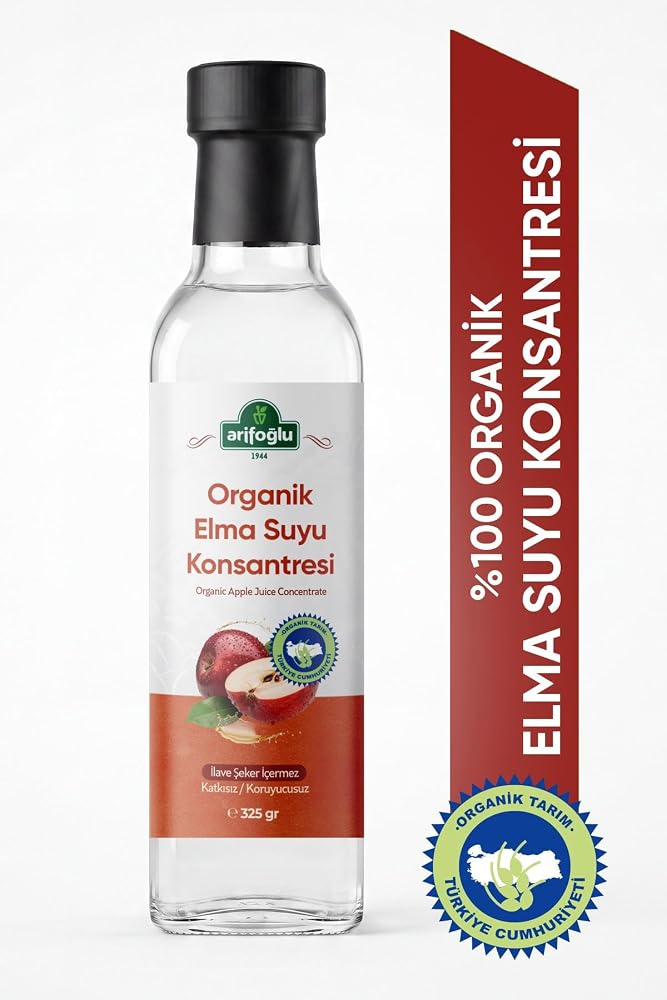 Organik Elma Suyu Konsantresi 325 gr.
