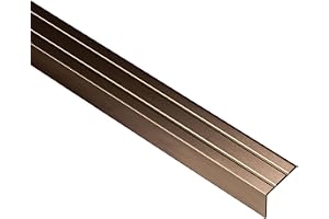 Gedotec Trappkantsprofil brons 25 x 20 x 1 000 mm självhäftande