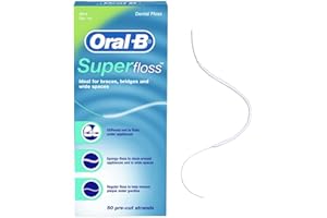 ‎ORAL-B Oral-B Superfloss nić dentystyczna, bezsmakowa
