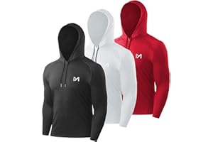 MEETYOO Sportshirt Herren, Funktionsshirt Langarm Laufshirt Männer Fitnessshirt Atmungsaktiv T Shirts für Running Gym Jogging