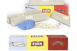 TURKISH ZONE Okey Takimi Oyunu Rummy Brettspiel aus Kunststoff