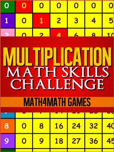 Multiplication Math Skills Challenge (Math Challenge Series Book 1) (English Edition) livre