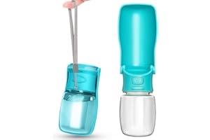 Rainpal Składana Butelka Na Wodę Dla Psa - Przenośna Butelka Na Wodę Dla Psa 12 litrów Odporna Na Przeciekanie | Wolna Od BPA, Podróżna Butelka Na Spacery, Wędrówki | Plastik Spożywczy