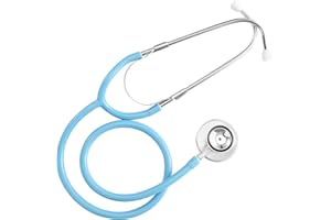 TRIXES Niebieski stetoskop – zabawka dla dzieci i kostium na Halloween – zabawka edukacyjna dla dzieci do zabawy weterynarza, dentysty, lekarza i pielęgniarki – akcesoria do przebrania i kostiumy