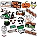 Produktbild leegoal Halloween Horror Lab Maske Foto Booth Requisiten DIY Kit 28-teilig, lustige Fotofotografie, perfekt für Versammlungen von Freunden und Familie Halloween Feier Party