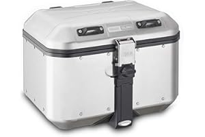 Givi Monokey Trekker Dolomiti Coffre en Aluminium Naturel 46 l Référence DLM46A