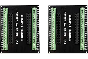 HEEMOL 2 Piezas, Placa de ruptura ESP32 GPIO para Placa de Desarrollo ESP32 de 38 Pines, 25,5mm, Placa de extensión ESP32, Placa de Pruebas ESP32