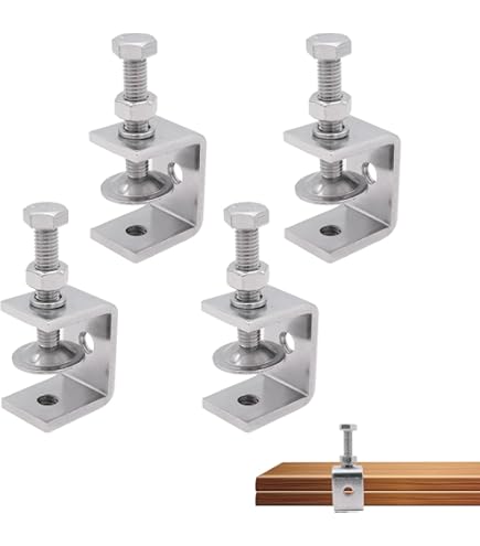 16 Morsetti A Vite 150/200/200 X 50 300 X 80 Per 4 Morsetti