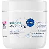 Nivea Intensive Moisturizing Hand & Body Care Cream 400ml, Normal/Dry Skin Moisturizing for 48 Hours