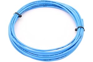 CNCTEC Festo PUN-H 197382 Tuyau pneumatique en polyuréthane 3 x 0,5 mm Diamètre 3 mm 5 m Bleu PUN-H-3X0,5-BL