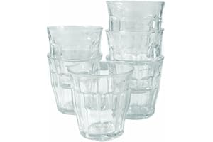 Duralex Picardie Lot de 6 verres 16 cl