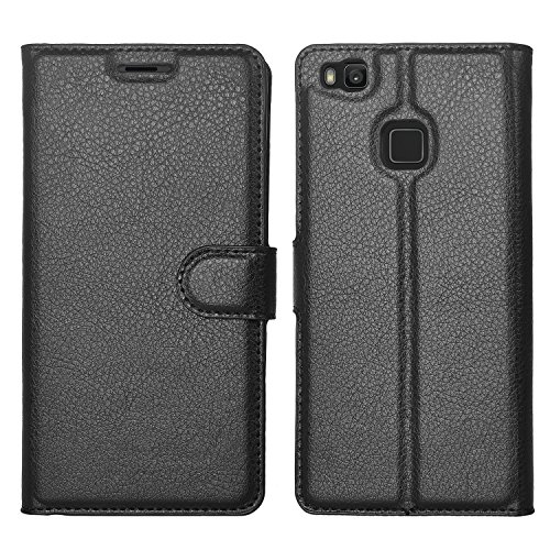 HTC U Play Hülle, IVSO Hohe Qualität Advanced Shock Absorption Technology Case Folio Tasche Cover für HTC U Play Smartphone (Für HTC U Play, Schwarz)
