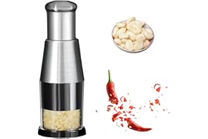 Eabdice Trita Aglio Frantoio Professionale, Trita Aglio Frantoio Professionale, per Aglio Pressato Manuale Tritaverdure Manuale Trito di Aglio Schiacciato per Tritare Aglio