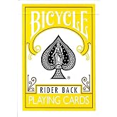 Bicycle Standard Endeks Sarı Oyun Kartları
