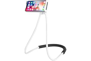 ANGGO Soporte Giratorio de 360 ° Universal para teléfono móvil con Cuello de Cisne Flexible, Brazo Largo