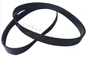 FILTAMAGIC Bartyspares YMH28950 Staubsaugergürtel 2er-Pack Schwarz