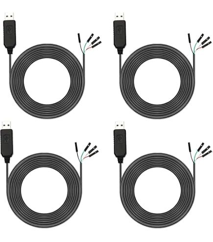 Kit 10 Connettori JST PH 2.0 A 4 Pin Maschio E Femmina Con Cavo 150mm – 26AWG Per Progetti Elettronici - 2
