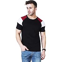 Veirdo Men's Cotton Half Sleeve Regular Fit Round Neck T-Shirt