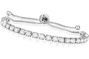 VNOX Bracelets for Womens Zirconia Tennis Bracelet Womens Bracelet Gold Bracelet for Women Adjustable Size with Gift Packaging,Gifts for Her Women Ladies Girls Daughter Sister Mum