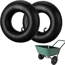 Road Passion Camere D'Aria 4.10/3.50-5 TR87 - 2 Pezzi Per Carriole, Carrelli, Tosaerba E ATV | Gomma Resistente