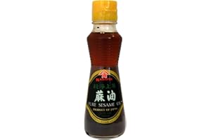 Kadoya Pure Sesame Oil 163ml | Rich Toasted Aroma & Bold Nutty Flavour | Premium Japanese Oil for Stir-Fries, Dressings, Marinades & Dipping Sauces