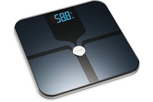 Microlife - Impédancemètre WS 200 BT - Balance Pèse Personne Connectée Bluetooth, Analyse IMC, Masse Grasse, Osseuse, Musculaire, Hydrique, Besoins Métaboliques, Garantie 5 ans