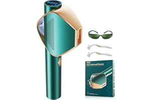 ‎DEPLITE IPL Geräte Haarentfernung mit IGBT-Technologie, 21J Max. Energie Superschneller Blitz und 3 separate Modi Effizient IPL Laser Haarentfernung für Damen/Herren, Gesich, Bikini, Körper, Beine, Achseln