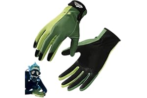 BVIZYELCK Guantes De Buceo, Guantes De Neopreno Térmicos Con Correa Ajustable, Guantes De Natación De Doble Capa, Guantes De Buceo Antideslizantes Para Mujeres Y Hombres, Guantes Para Snorkel, Surf, Remo