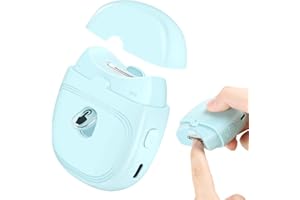 MAJOME Elektrischer Nagelknipser, Elektrische Automatischer Nagelknipser Cutter Safe Baby Nagelfeile Elektrisch Wiederaufladbare Nagelknipser, Tragbare Nagelknipser Für Baby Erwachsene Nagelpflege