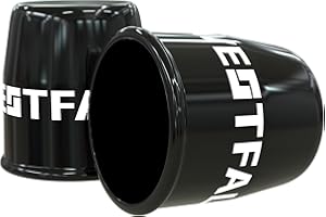 AUPROTEC Nasadka ochronna na hak holowniczy, nasadka ochronna na hak kulowy do samochodu, zestaw 2 sztuk