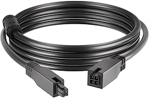 Redrex Kobra 3 Câble d'extension ACE Pro 1Mètre 4-Pin Câble à âme en Cuivre 22 AWG avec Filtre à Anneau Magnétique Compatible with Anycubic Kobra 3/Kobra 3 Max/Kobra S1 Combo Imprimantes 3D