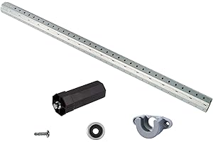 JAROLIFT Rolladenwelle/Stahlwelle Wellenset SW40 Achtkant für Vorbaurolladen - bis 115cm