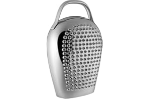 Alessi Cheese Please CHB02 - Râpe à Fromage Design, Acier Inoxydable 18/10, Argenté