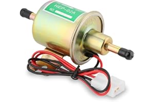 KIMISS 70L / hora bomba de combustible eléctrica de baja presión 12V Kit de bomba de gasolina diesel en línea universal HEP-02A