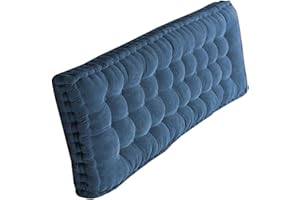 MSNCS Cojin Para Banco Exterior Interior 100x50, 80x40, 100x40, 90x30 Cojin Jardin 60x60, 40x40 Cojin De Banco Grueso, Cojines Para Bancos Para Terraza Balcón Palet Comedor Columpios(D,60x40cm/24x16in)