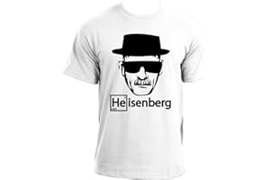 INKROAD Heisenberg Element He Walter White Mr. White Face Breaking Bad Inspired T-Shirt