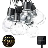 Solar 10led Bulb 8 Mode 3.5mt Solar Outer Garden Lighting Decoration Daylight