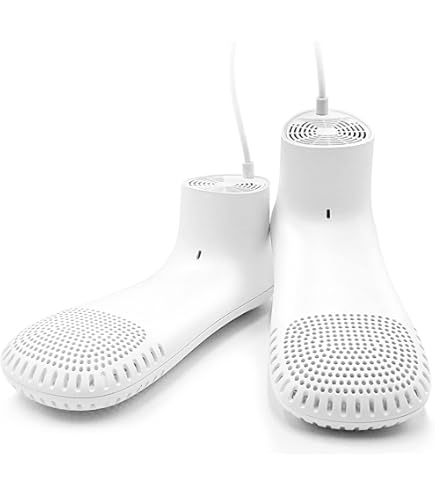 Asciuga Scarpe VEVOR a 4 Tubi Rimovibili con Termoventilatore 200W, per Scarpe, Stivali, Calze