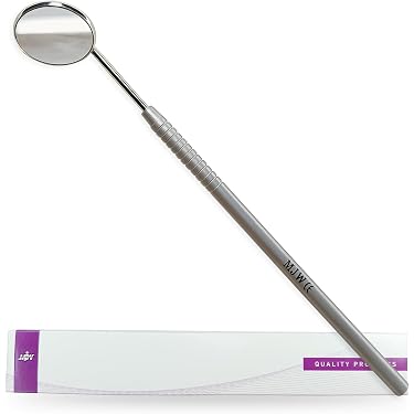 thumbnail image 2 of 5-Piece Dental Pick & Mirror Tool Set – Stainless Steel – Oral Kit PR-0047 2 of 6
