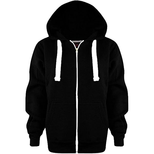 Kinder Sweatshirt Mit Kapuze - Warme Winterjacke Mit Reißverschluss