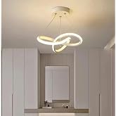 Aura Beyaz UltraPower LED Avize, Modern Sarkıt Tasarım, Al&uuml;minyum G&ouml;vde, 6500K Beyaz Işık, 36W, 25 cm &Ccedil;ap, Ayarlanabilir Y&uuml;ks