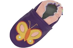 Carozoo Weiche Sohle Leder Babyschuhe Krabbelschuhe Lauflernschuhe Krippe Enfants Hausschuhe Neugeborene