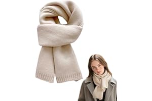 Kendwing Sciarpa Donna Invernale,Sciarpe Donna Invernali Elegante,Sciarpa Uomo Comodo e caldo 160 x 20 cm