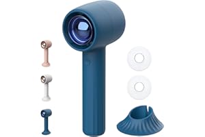 KENSUKA Ventilador de Mano HA1, Recargable, Portátil, con Aromaterapia, 3 Velocidades Ajustables, Ideal para Viajes, Maquillaje y Enfriamiento Personal al Aire Libre