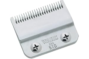 WAHL Stagger Tooth Blade, 0.5-1.2mm, affilatura di precisione, lame di ricambio, lame di ricambio per tagliacapelli, sfumature uniformi, connessioni, Cordless Magic Clip