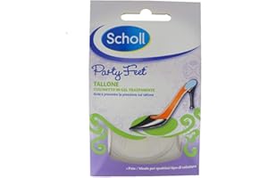 ( 6329 ) DR.SCHOLL'S DIV.FOOTCARE Dr. scholl Cuscini per tallone in gel invisibile Scholl Party Feet (confezione europea)