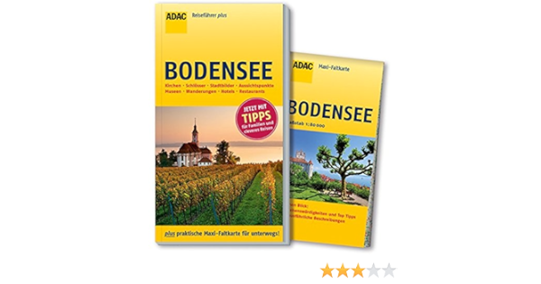 Adac Reisefuhrer Plus Bodensee Mit Maxi Faltkarte Zum Herausnehmen Amazon De Menzel Marianne Bucher